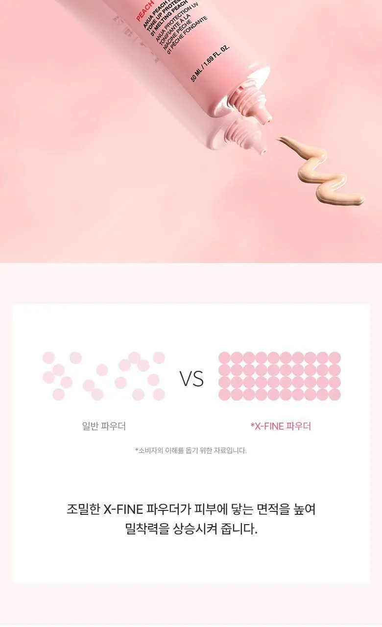 [UV에이징]아누아 복숭아 나이아신 UV 톤업 프로텍션 50ml 더블기획 상세페이지 9